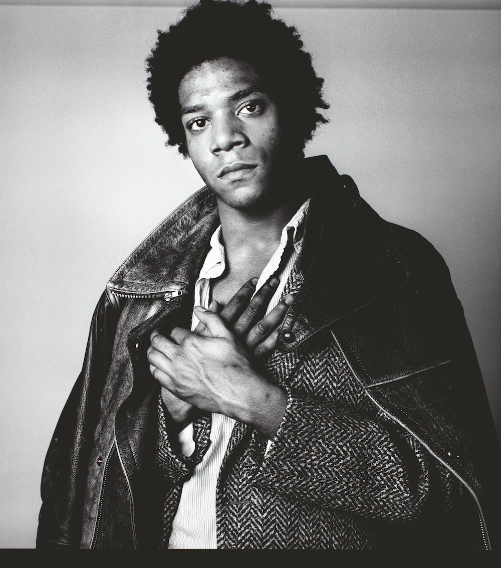 Jean-Michel Basquiat photographed by Richard Corman