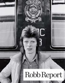 DAVID BOWIE: ROCK ’N’ ROLL WITH ME BY GEOFF MACCORMACK in robb Report 9781788842174