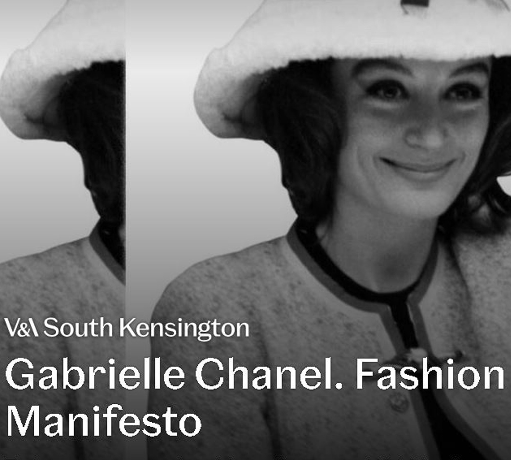 Lunchtime Lecture: Gabrielle Chanel. Fashion Manifesto - V&A
