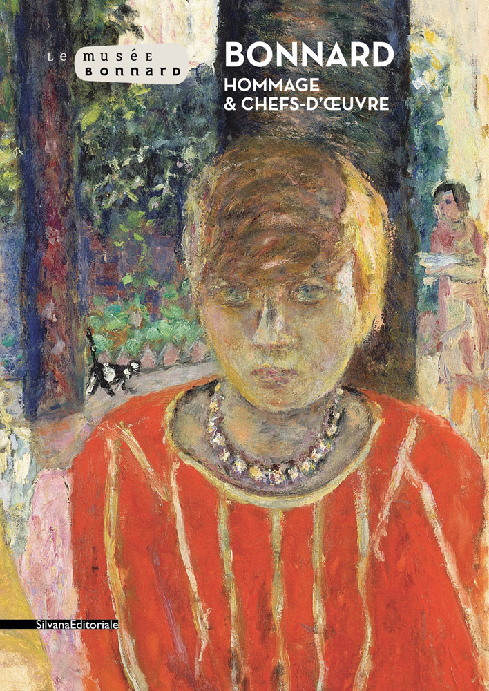 Book cover of Bonnard: Hommage et chefs d' uvre, featuring a painting of female in orange dress. Published by Silvana.