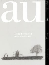 Magazine cover of a+u 19:09, 588: Heinz Beinefeld - Drawing Collection. Published by Shinkenchiku-Sha Co., Ltd.