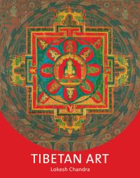 Book cover of Tibetan Art (Niyogi), with a colorful mandala. Published by Niyogi Books.