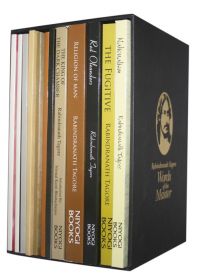 Box set of twelve books of Rabindranath Tagore: Words of the Master. Published by Niyogi Books.