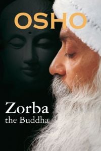 Book cover of Zorba the Buddha, with the Indian spiritual leader Osho. Published by Niyogi Books.