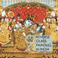 Book cover of Reverse Glass Painting in India. Published by Niyogi Books.