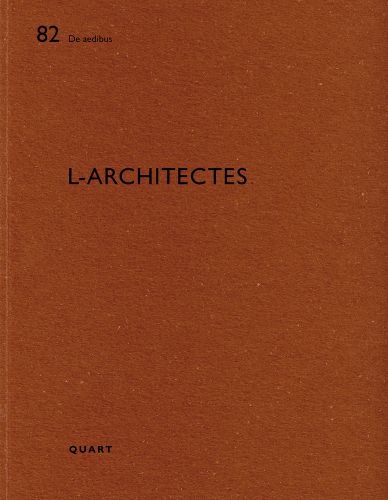 82 De aedibus L-ARCHITECTES in black font on brown cover.