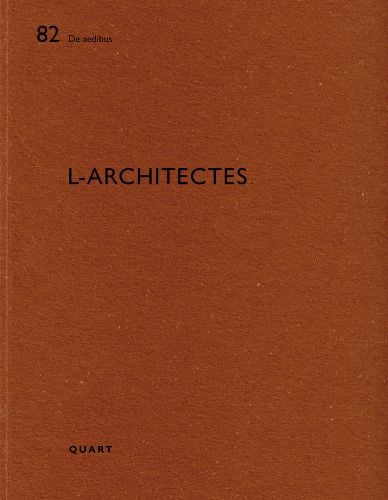 82 De aedibus L-ARCHITECTES in black font on brown cover.