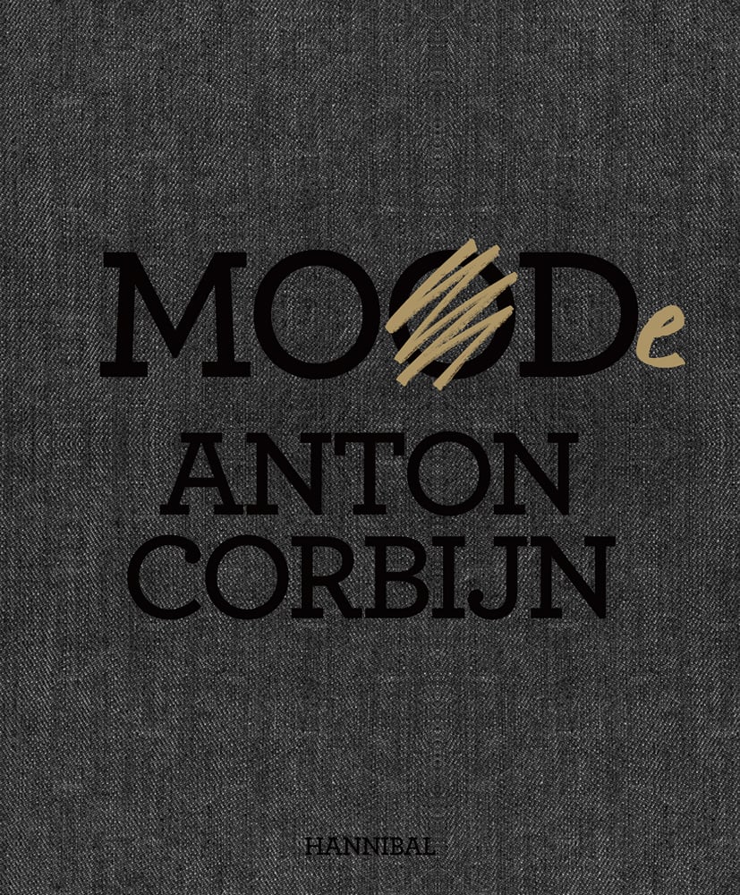 Grey denim cover of 'MOOD/MODE', by Hannibal Books.