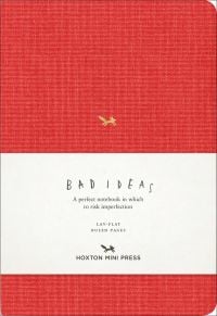 A Notebook for Bad Ideas (red/lined)
