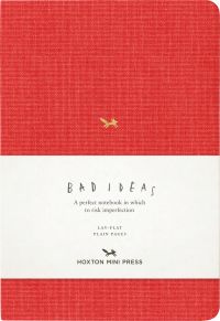 A Notebook for Bad Ideas (red/unlined)