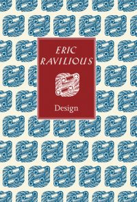 Book cover of Eric Ravilious: Design, featuring a repeated blue pattern. Published by ACC Art Books.