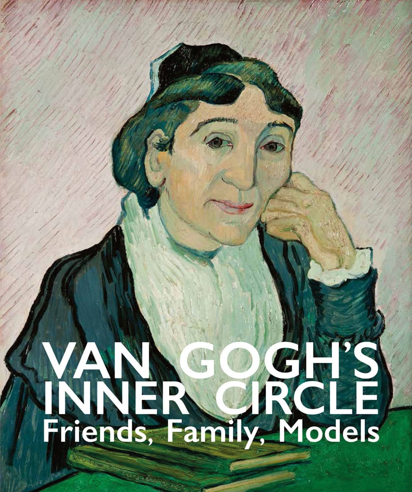 Book cover of Van Gogh's Inner Circle, featuring a painting titled 'L’Arlésienne (Madame Ginoux). Published by ACC Art Books.