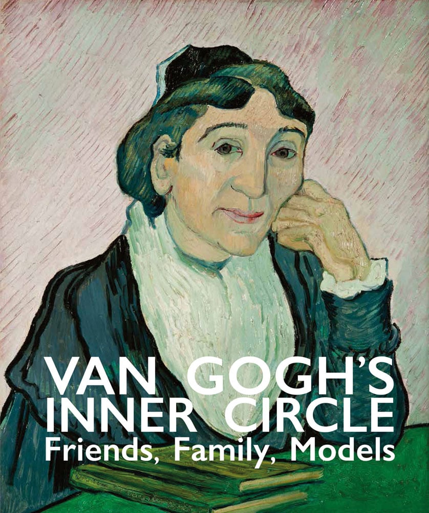 Painting 'L’Arlésienne (Madame Ginoux) by Vincent van Gogh, on cover of 'Van Gogh's Inner Circle', by ACC Art Books.
