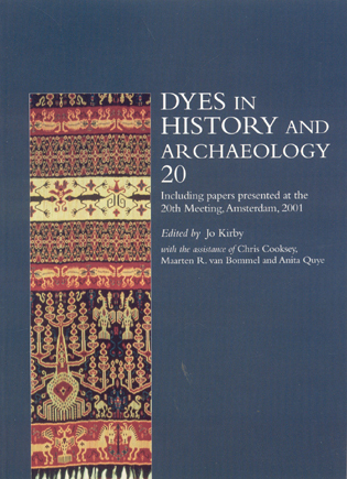 Dyes in History and Archaeology