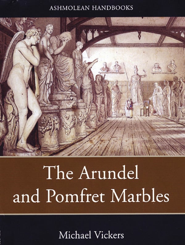 The Sculpture Gallery in the Examination Schools, Oxford, on cover of 'The Arundel and Pomfret Marbles', by Ashmolean Museum.