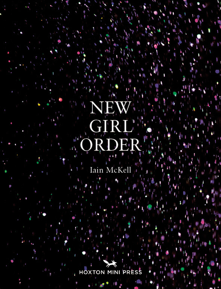 Sparky black and purple cover of 'New Girl Order', by Hoxton Mini Press.