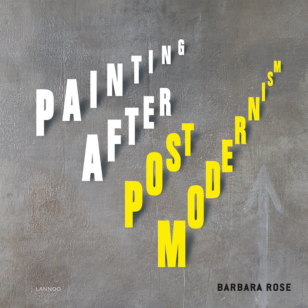 Grey cover of 'Painting After Postmodernism: Belgium - USA', by Lannoo Publishers.