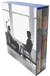 Book cover of Mohan Samant: Erotic Sketchbooks, with a two-book set. Published by Mapin Publishing.