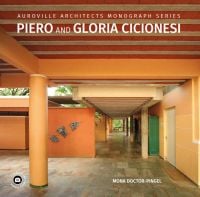 Book cover of Piero and Gloria Cicionesi, with a corridor of a concrete building. Published by Mapin Publishing.