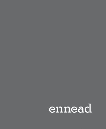 Dark grey cover, ennead written in white in the lower right corner.