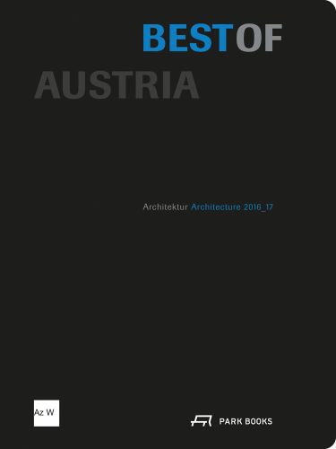 BEST OF AUSTRIA in blue and grey font on black cover, by PARK BOOKS