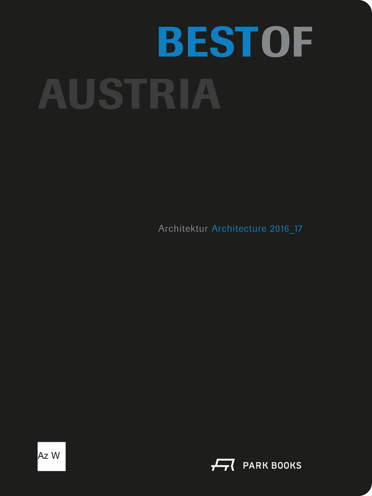 BEST OF AUSTRIA in blue and grey font on black cover, by PARK BOOKS