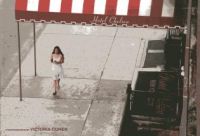 Book cover of Hotel Chelsea, with an aerial view of person walking under the striped marquee of a hotel entrance. Published by Pointed Leaf Press.