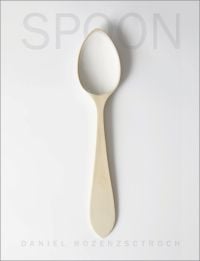 Book cover of Spoon, with a wooden spoon. Published by Pointed Leaf Press.