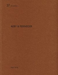 Book cover of Aeby & Perneger: De aedibus 27. Published by Quart Publishers.