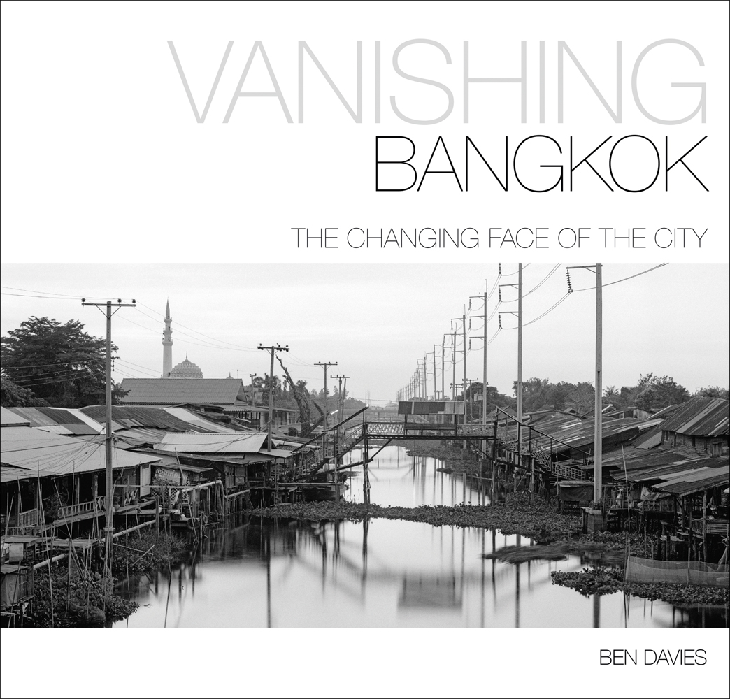 Klong Prawet Burirom (canal), on the eastern fringes of Bangkok, to cover of 'Vanishing Bangkok ', by River Books.