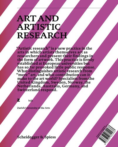 Art and Artistic Research