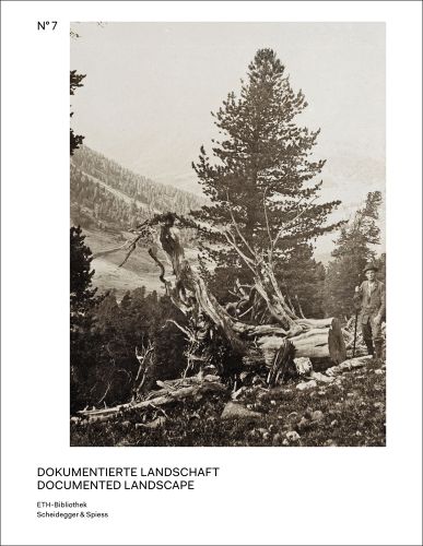 Sepia toned landscape photograph of large tree with felled tree trunk in front, on white cover, DOCUMENTED LANDSCAPE in black font below.