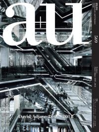 Magazine cover of a+u 18:02, 569: David Adjaye 2007-2018. Published by Shinkenchiku-Sha Co., Ltd.