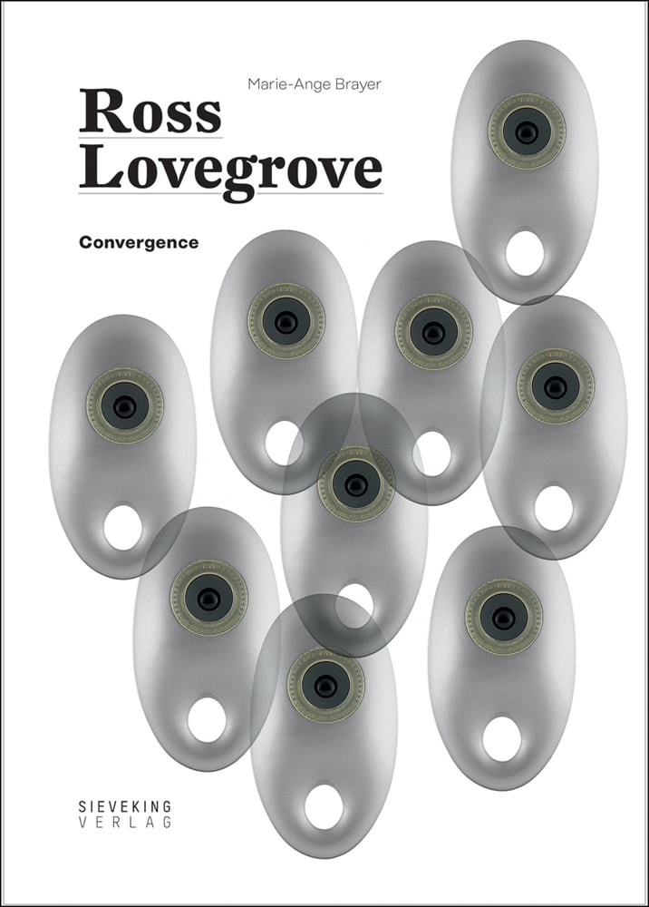 Book cover of Convergence: Ross Lovegrove. Published by Sieveking.