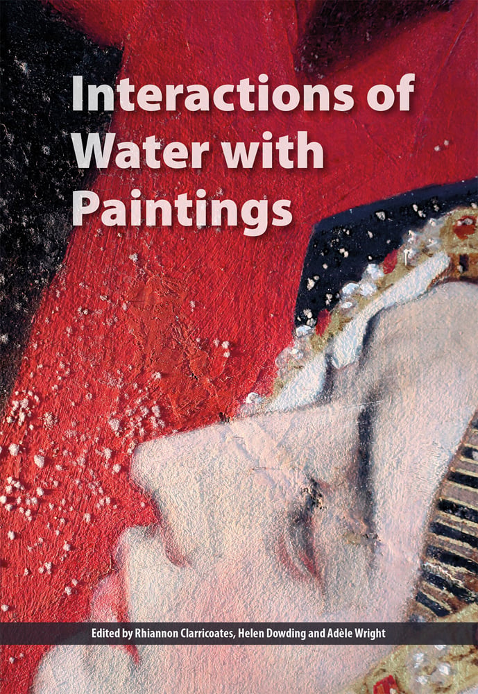 Interactions of Water with Paintings