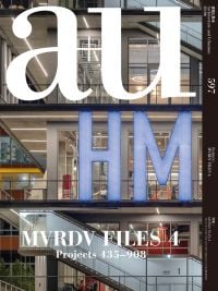 Magazine cover of a+u 20:06, 597: MVRDV FILES 4 – Projects 435-908. Published by Shinkenchiku-Sha Co., Ltd.