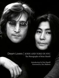 Book cover of Dream Lovers: John and Yoko in NYC, featuring John Lennon and Yoko Ono. Published by ACC Art Books.