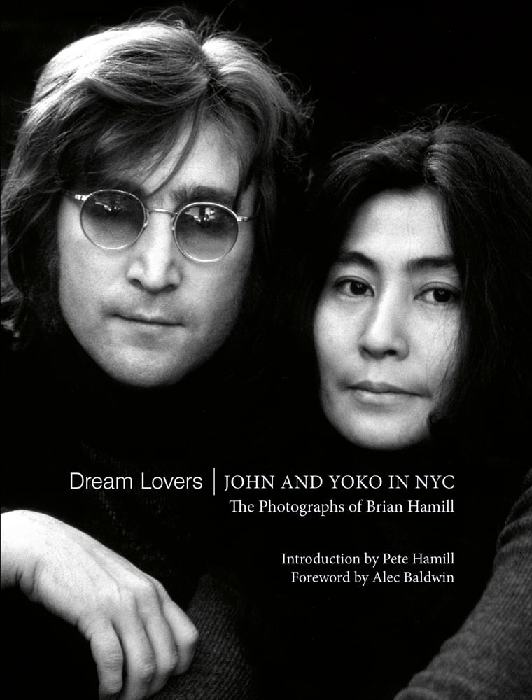 Book cover of Dream Lovers: John and Yoko in NYC, featuring John Lennon and Yoko Ono. Published by ACC Art Books.
