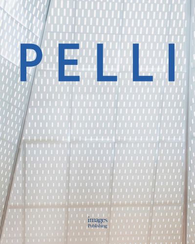 White membrane covered panels, PELLI in blue font above by Images Publishing Group.