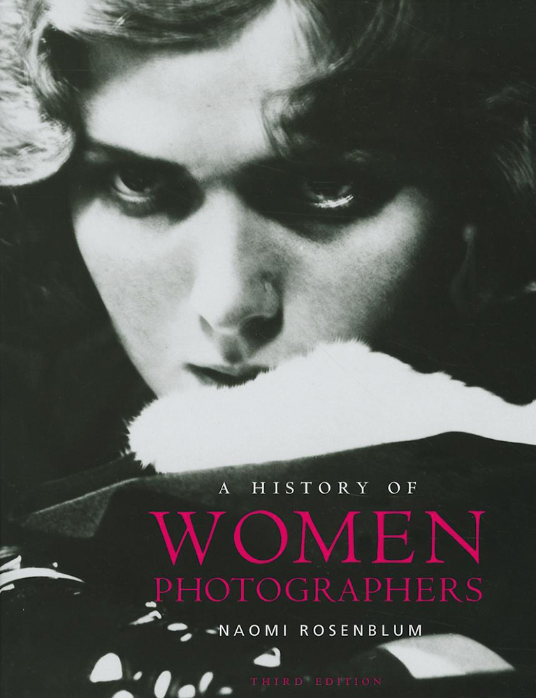 Book cover of A History of Women Photographers, with a portrait of young woman. Published by Abbeville Press.