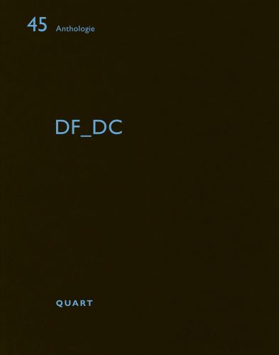 45 Anthologie DF_DC Quart in light blue font on black cover by Quart Publishers.