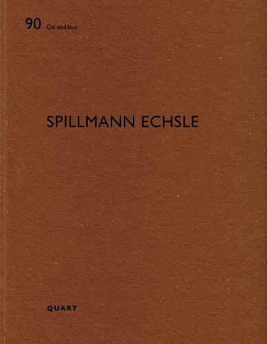 90 De aedibus Spillmann Echsle Quart in black font on brown cover by Quart Publishers.