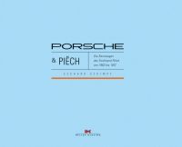 Baby blue cover of 'Porsche & Piëch, Die Rennwagen des Ferdinand Piëch von 1963 bis 1972', by Delius Klasing.