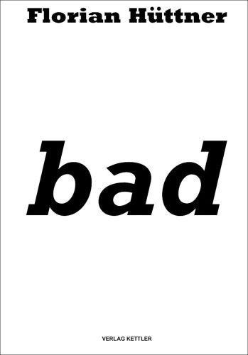 White cover of Florian Huettner, bad. Published by Verlag Kettler