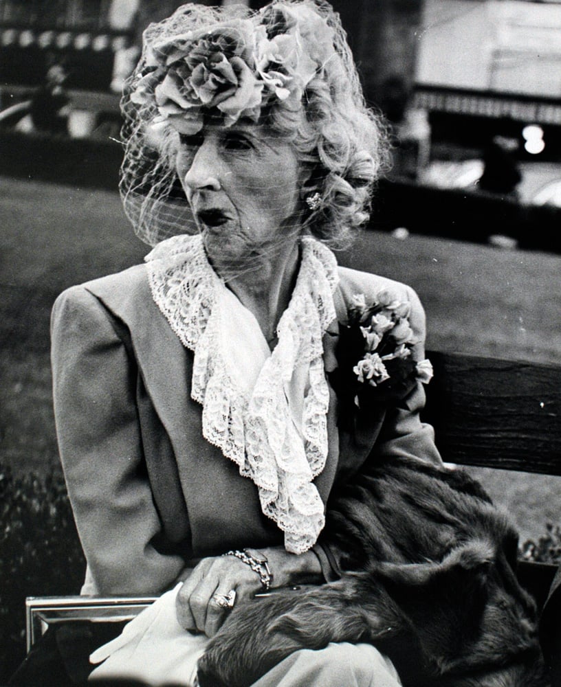 Book cover of Lisette Model, featuring a photograph titled San Francisco, Woman with veil, 1949. Published by Silvana.