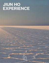 Book cover of Jiun Ho: Experience. Published by Pointed Leaf Press.