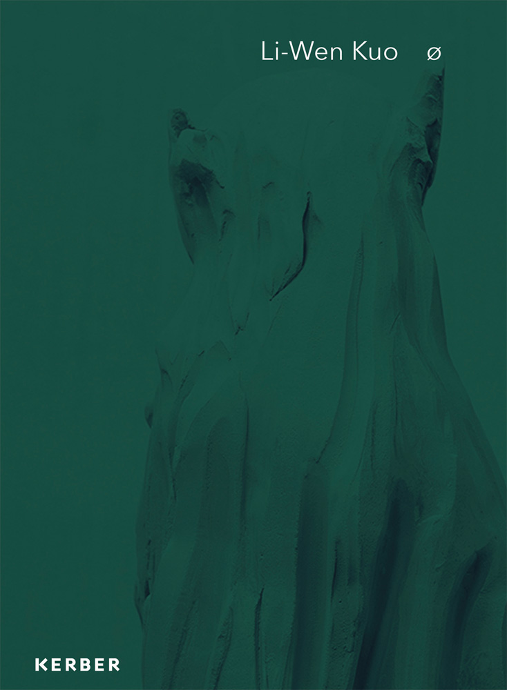 Dark green cover with distorted figure shape with ears and Li-Wen Kuo in white font to top right