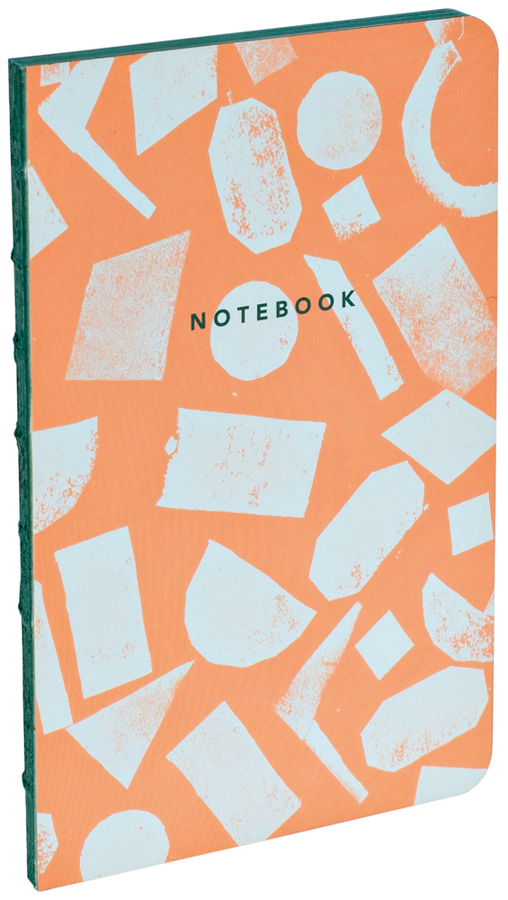 Amy van Luijk's terracotta design to cover of teNeues' notebook.