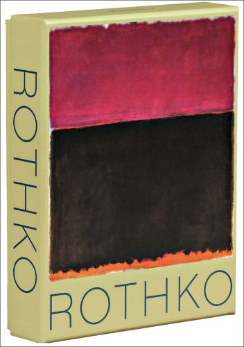 Mark Rothko's Untitled 1953 abstract painting, on notecard box, by teNeues stationery.