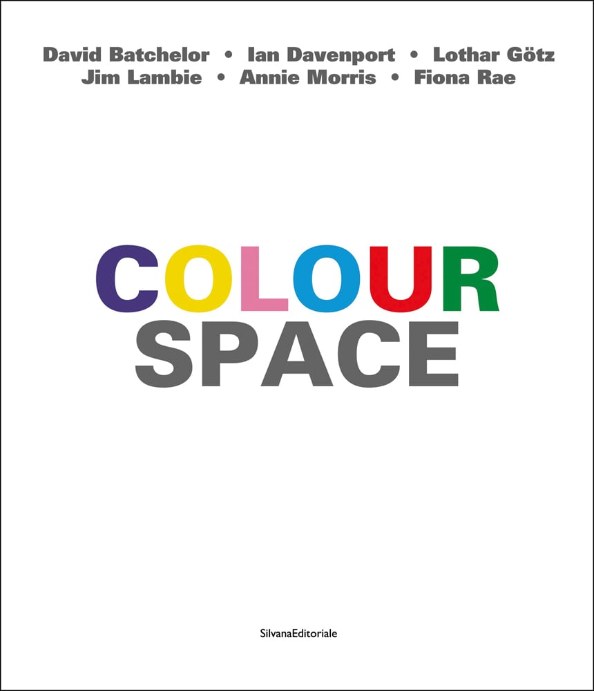 White cover with Colour Space in multicoloured and grey font in centre